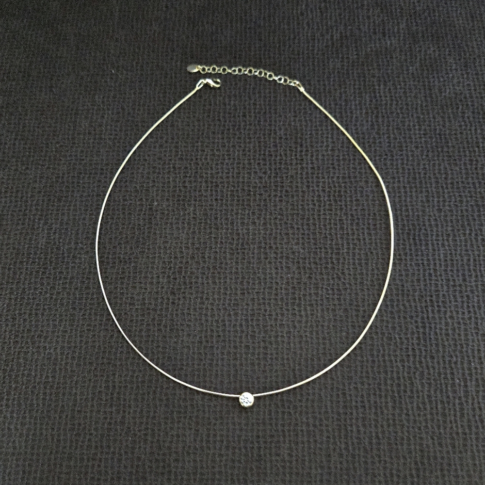Mia Fiore Cubic Zirconia💎 Slider Necklace - NWT - Picture 15 of 16